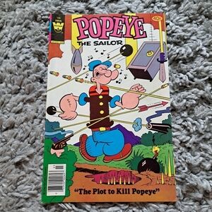 Popeye The Sailor vintage Comic Book